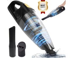 AG360 Handstofzuiger Kruimeldief - Deep Purple - Stil - Snoerloos - Extreem Krachtige Kruimelzuiger Draadloos - Waterzuigend - 100W Krachtige Zuigkracht - Voor Thuis & Auto - HEPA filter - Compact - Geschikt voor Huisdierharen