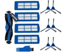 SQOON® Onderhoudsset Geschikt voor Eufy RoboVac G10 / G20 / G30 Serie – 12-delig