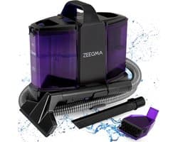 Zonder Wash Compact – Nat- en Droogzuiger - Tapijtreiniger – Extractiemethode – 1,5L Reservoir – AutoClean – TriClean Mondstuk – 50% Snellere Droging – 650cm Bereik – Voor Auto, Tapijt, Bekleding, Ramen & Vloeren