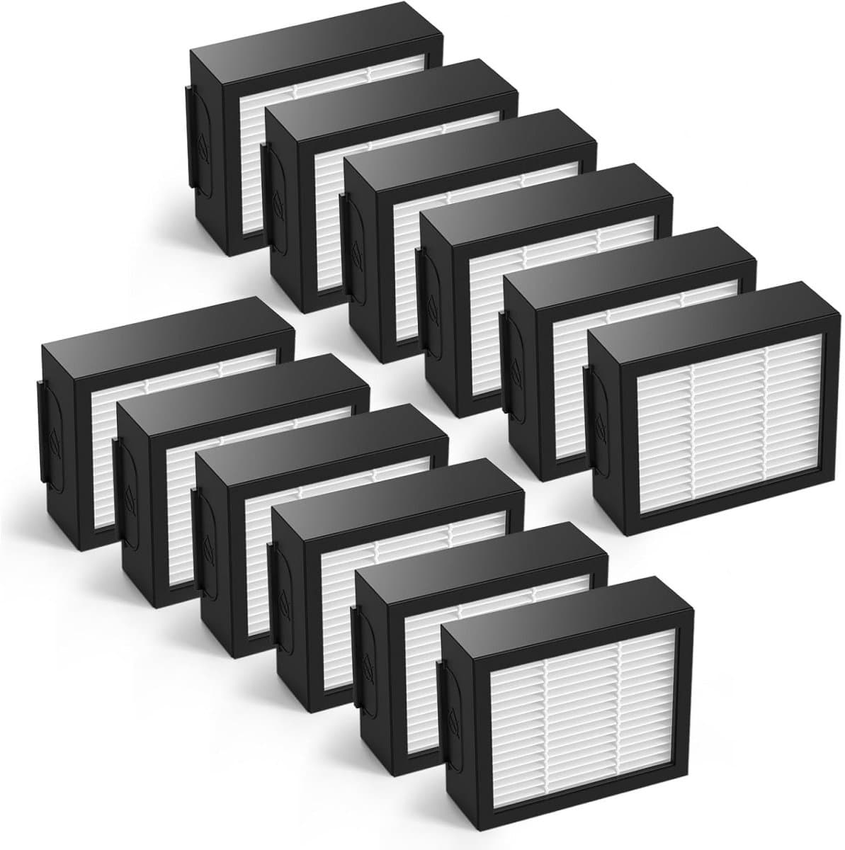 TOVBMUP Vervangende filters - Accessoires voor robotstofzuigers - geschikt voor iRobot Roomba robotstofzuigers - 12 stuks — afbeelding 1