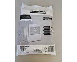 Zak stofzuigerzakken (x5) voor KARCHER stofzuiger 69074790