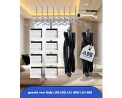 20 Stuks Reserveonderdelen Geschikt voor Eufy L50/ L60/ L50 SES/ L60 SES Stofzuigerrobot, Vervangende Accessoireset met 2 Hoofdborstels, 8 Zijborstels, 8 Filters, 1 Reinigingsborstel, 1 Schroevendraaier