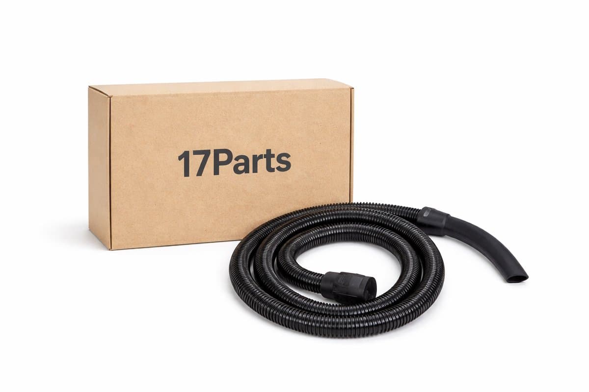 17 Parts – Stofzuigerslang 2,5 m – Geschikt voor Kärcher WD1 WD2 WD3 WD4 WD5 WD6 – Flexibele Zuigslang – Robuust & Eenvoudig te Installeren – Vervangende Slang voor Nat- en Droogzuiger — afbeelding 1