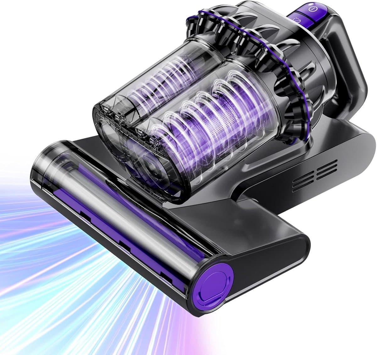 Krachtige Matrasstofzuiger met UV-C Licht en Hoge Verwarmingstechnologie - 16 kPa Zuigkracht, Draagbaar en Effectief — afbeelding 1