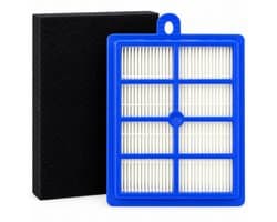 Fixem stofzuiger filter set HEPA H12 LX7 LX8 series, geschikt voor AEG Electrolux 1184255014 9001677682 - schuimfilter uitblaasfilter EFH12 FC8031