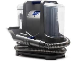 Allvia® Tapijtreiniger Machine - Tapijtreiniger Stofzuiger - Tapijtreiniger - voor Tapijt, Bank, Trap, Huisdieren en Auto - Draagbaar en Compact- zwart - 15 cm x 27cm x 28 cm