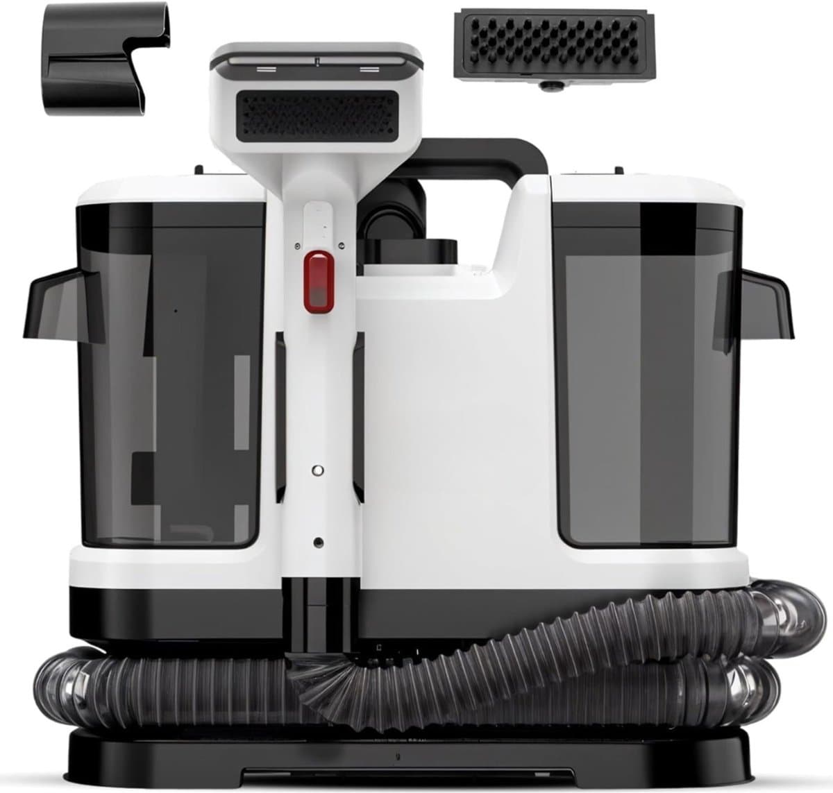 Allvia® Tapijtreiniger Machine - Tapijtreiniger Stofzuiger - Tapijtreiniger - Vlekkenreiniger - Bankreiniger - 450W - zwart- 19cm x 31cm x 37cm — afbeelding 1
