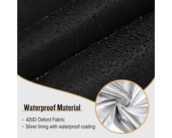 Stofzuigerhoes - Stofzuiger beschermhoes - Apparaten beschermen - Waterdicht Oxford stof - 265 inch - Zilver
