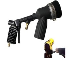 Waterstraal met stofzuiger - Zandstraalapparaat Reinigingsapparaat - Verf Verwijderen - Stofvrije Werking - 28 Gallon Tank - Zwart