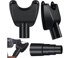 Boorstofzuigeradapter met rubberen voet en reductie
