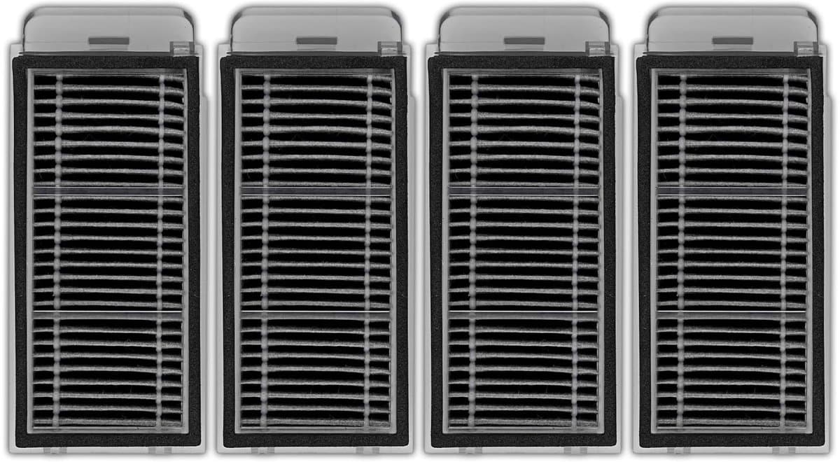 Dailygoods- HEPA-filters 4 Stuks - Vervangende Filters - Compatibel met Dreame X50 Ultra/L50 Ultra/L40S Pro Ultra - Filterkit - Accessoireset - Hoogwaardige filtratie - Stofzuigerfilters — afbeelding 1