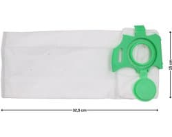 Dailygoods- Stofzuigerzakken 8 stuks - Filterbox voor Sebo Felix/Dart - 3-laags - 3,5 liter - Hygiënische deksel - Vervanging voor Sebo-nummer 7029ER - Stofzak