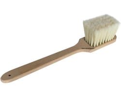 Broodveger Hout - Broodkruimel - Aanrecht Schoon - 7 Rijen Borstels - 41.5 cm - Beige