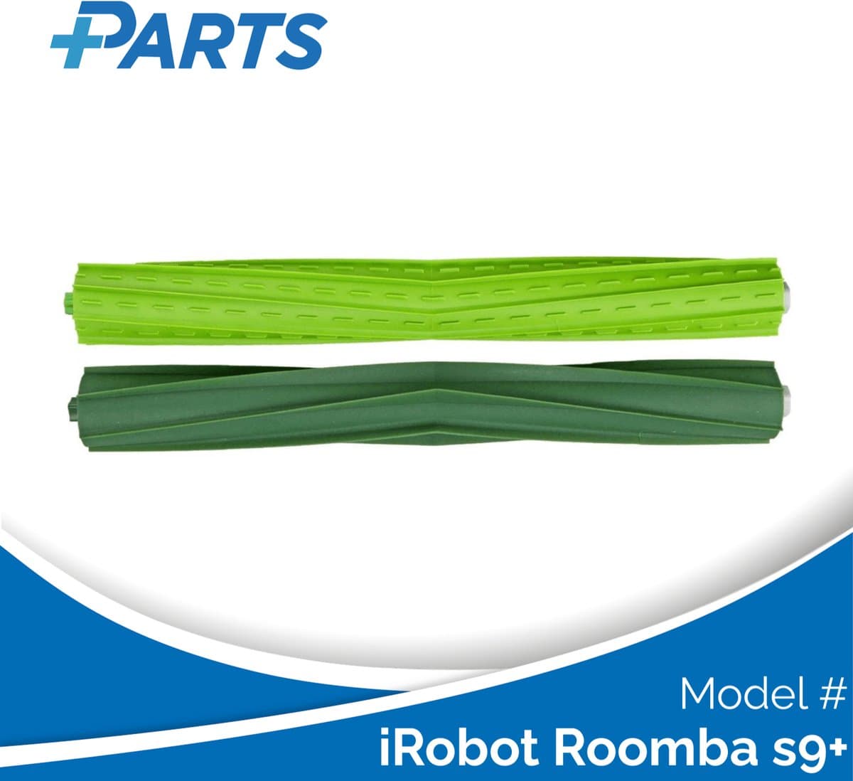 iRobot Roomba s9+ Borstels (2 Stuks, Plus.Parts® alternatief voor 4655987 ) — afbeelding 1