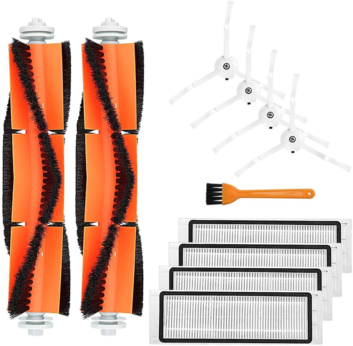 Accessoireset Geschikt voor Xiaomi Roborock E4, S5, S5 Max, S50, S51, S55 11 onderdelen — afbeelding 1