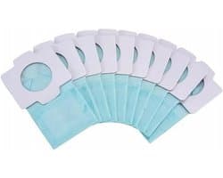 Stofzakken van papier geschikt voor Makita CL102 CL104 CL107 CL182 stofzuigers (10 stuks)