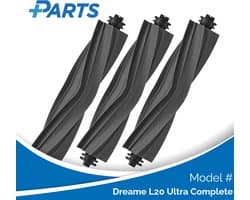 Dreame L20 Ultra Complete Borstels (3 Stuks, Plus.Parts® alternatief voor RMSRB0)