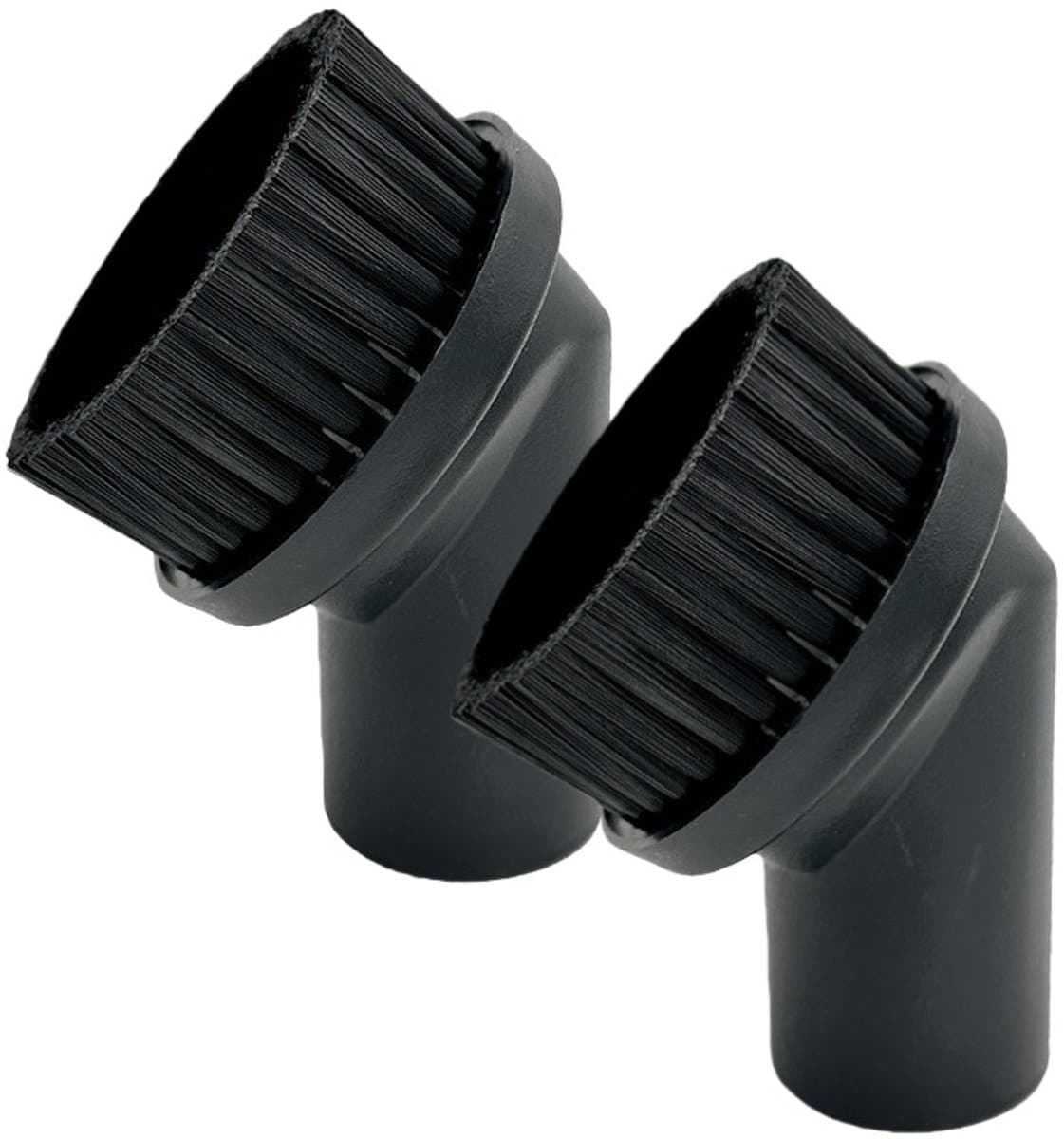 Stofzuiger Borstel - 2 stuks - Meubelborstel - Ronde kwast - 35 mm Diameter - Geschikt voor Philips, AEG, Bosch, Siemens, Miele, Panasonic, Rowenta - Universele Borstel Accessoires Stofzuiger - Voor de Meeste Stofzuigers — afbeelding 1