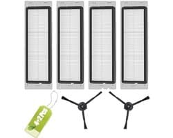 PromoHome 4 stuks HEPA-filters Geschikt voor Xiaomi Roborock S6 S5 MAX S6 Pure S6 MaxV S60 S65 S5 S50 S55 E25 E35