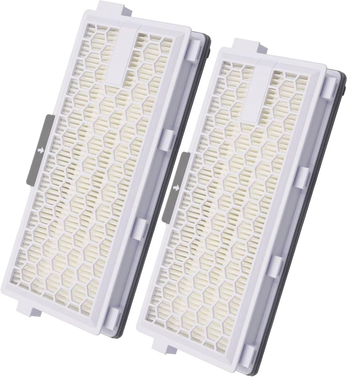 Geschikt voor Miele AirClean S4, S5, S6, S8, s4580, s4780, s5280, s5980, S5999, S4000, S4999, C3, C2, Vervangend SF-HA 50 HEPA-stofzuigerfilter (2-pack) — afbeelding 1