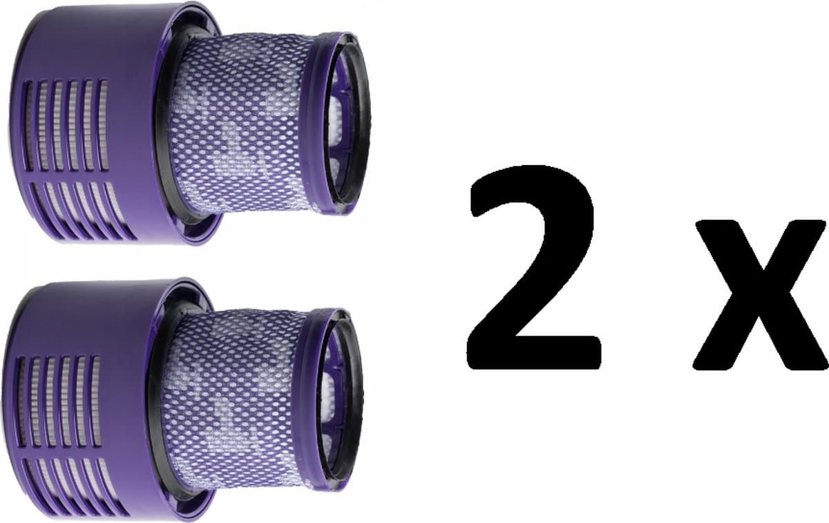 2 x Wasbaar filter vervanging voor de Dyson V10 Cyclone, Dyson V10 Absolute, Dyson V10 Animal stofzuiger. Vervanging voor filter 969082-01 — afbeelding 1