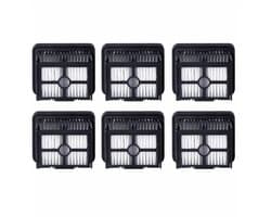 HEPA-filters - 6 Stuks - Geschikt voor Dreame H12 Pro, H12 Pro Plus M12, M13, M13S Draadloze Nat- en Droogzuiger