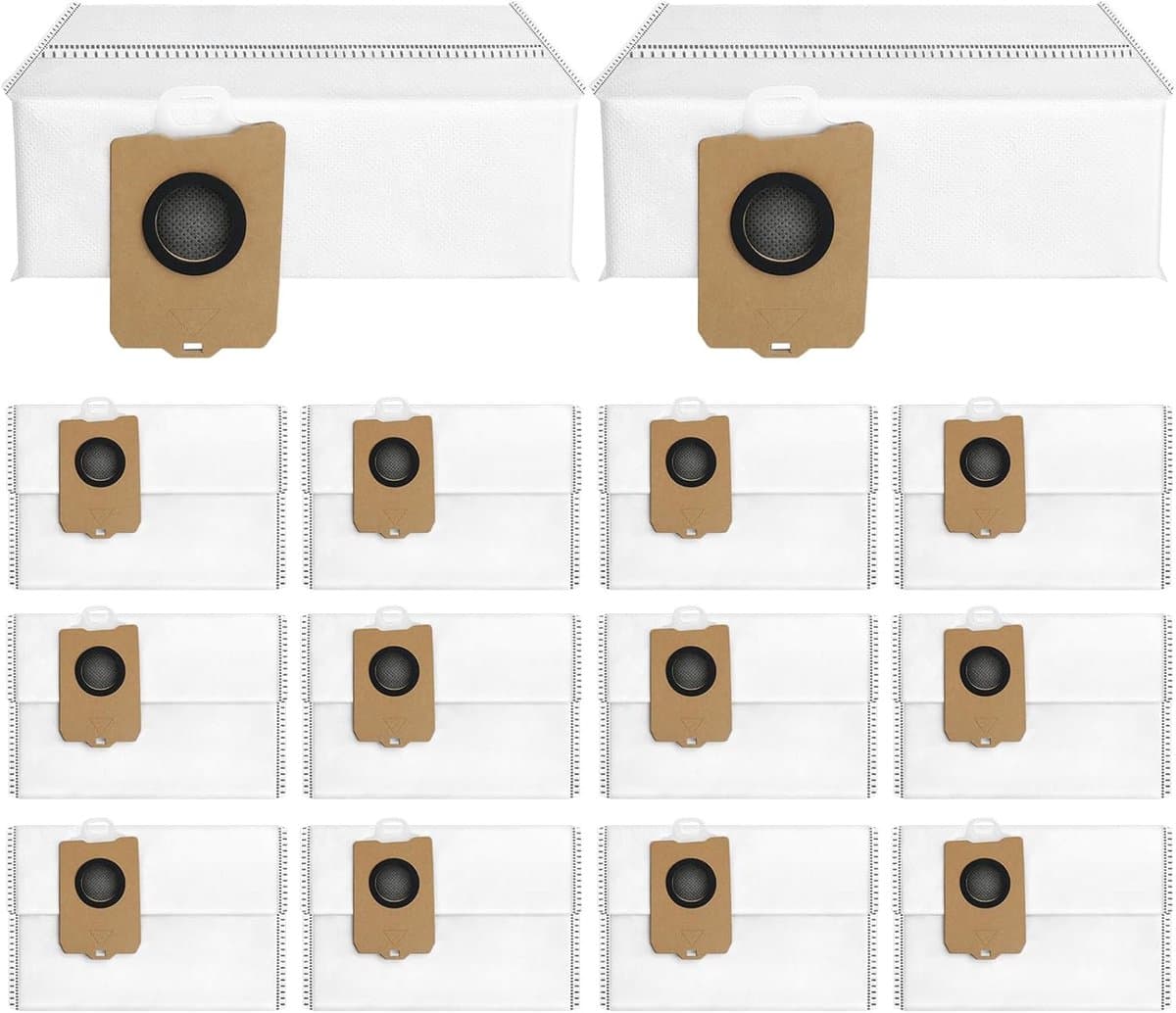 14 stuks vervangende stofzakken - geschikt voor Narwal Flow - Freo X10 Pro - Freo Z Ultra - Freo Z 10 robotstofzuiger - Reserveonderdelen en accessoires - wegwerpstofzakken — afbeelding 1