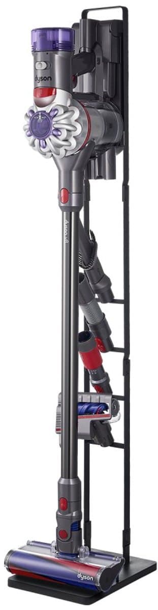 Stofzuigerstandaard voor Steelstofzuiger - Vrijstaande Houder - Compatibel met V6 V7 V8 V10 V11 V15, DC30–DC62 en D74 - 4 Haken - Voor Accessoires — afbeelding 1