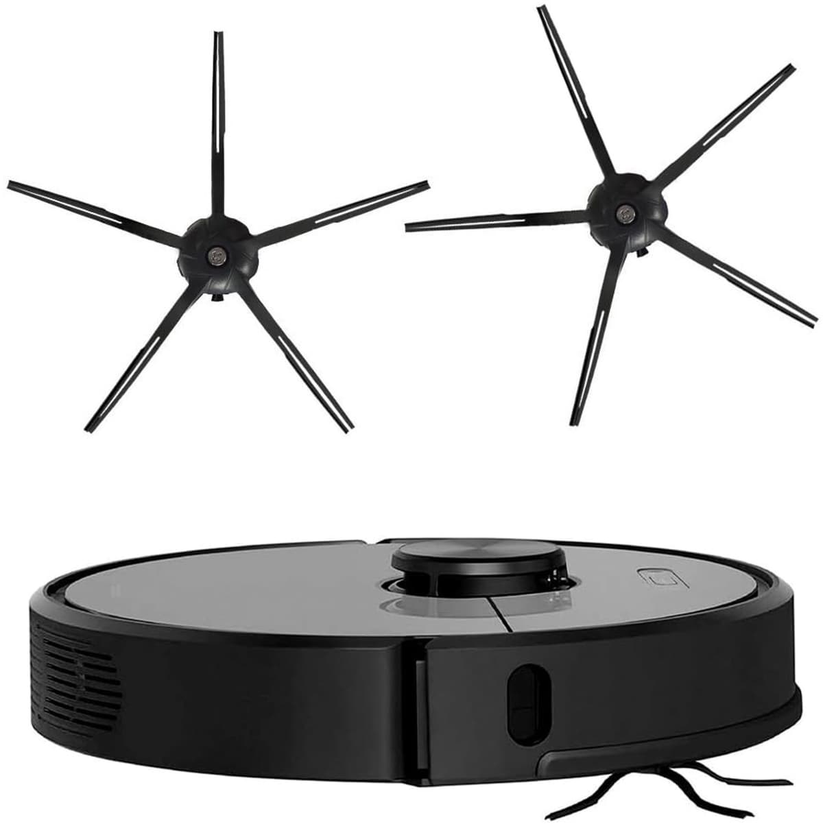Set van 2 Siliconen Zijborstels voor Stofzuigers S50, T6, T7, S5, S6, S7 — afbeelding 1