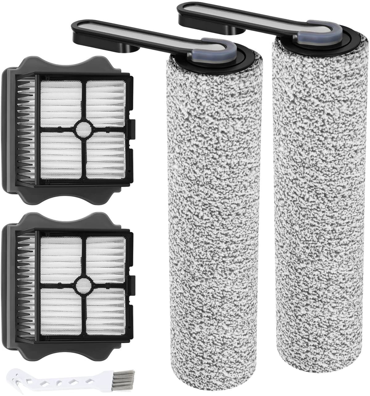 Borstelrol en HEPA-filter - 2+2 - voor Tineco Floor One S5/S5 Pro — afbeelding 1