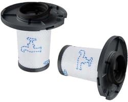 Set van twee HEPA-filters voor de draadloze stofzuigers geschikt voor Rowenta X-Force Flex 11.60 / X-Force Flex 14.60 / 15.60, compatibel met geschikt voor Rowenta ZR009007 filters.