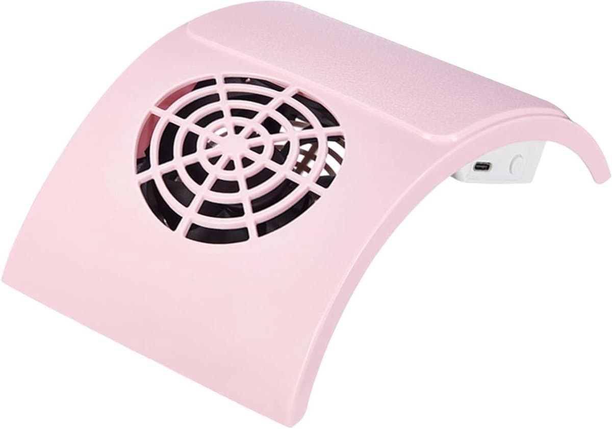 Nagelstofzuiger - Nagelstofafzuiger Afzuiger - Nagels Vijlen - Krachtige Zuigkracht - 23 x 15 x 7.5 cm - Wit — afbeelding 1