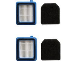 Geschikt voor AEG QX7, QX6 en QX8-2 stofzuigers; vervangingsfilters Geschikt voor AEG ASKW1 filters; inclusief 2 voorfilters en 2 wasbare hygiënische filters.