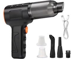 Kruimeldief draadloos - Handstofzuiger - Autostofzuiger - Accessoireset
