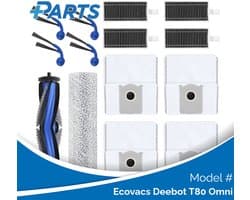 Ecovacs Deebot T80 Omni Onderhoudsset (Plus.Parts® alternatief voor DKT060214)