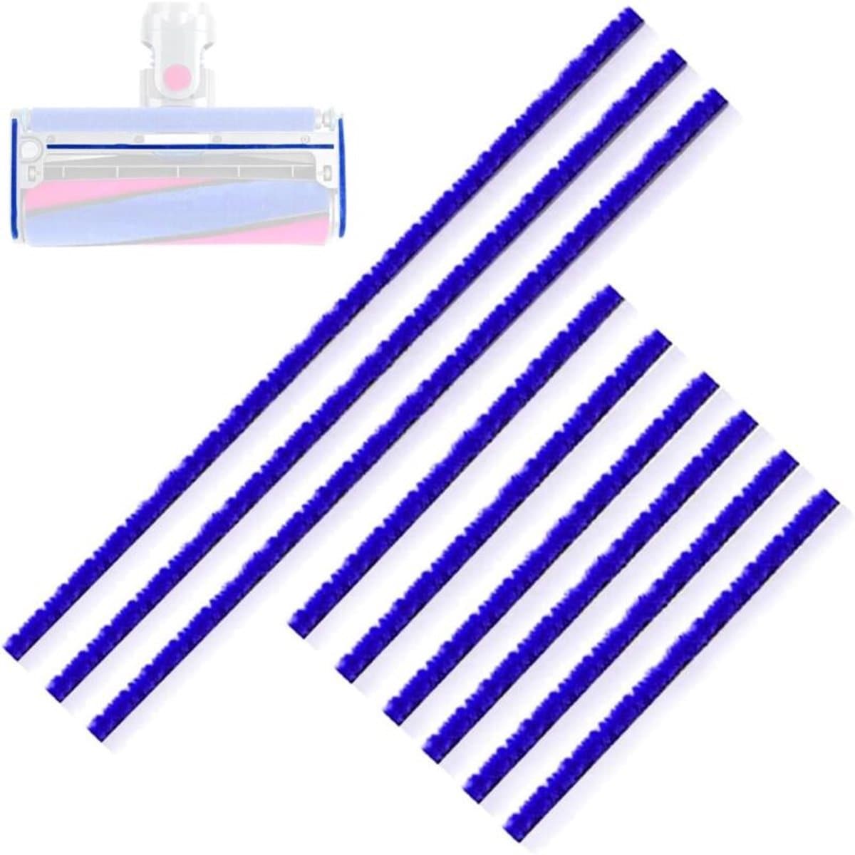 Geschikt voor Dyson V6-V15 9-strip pluche strip — afbeelding 1