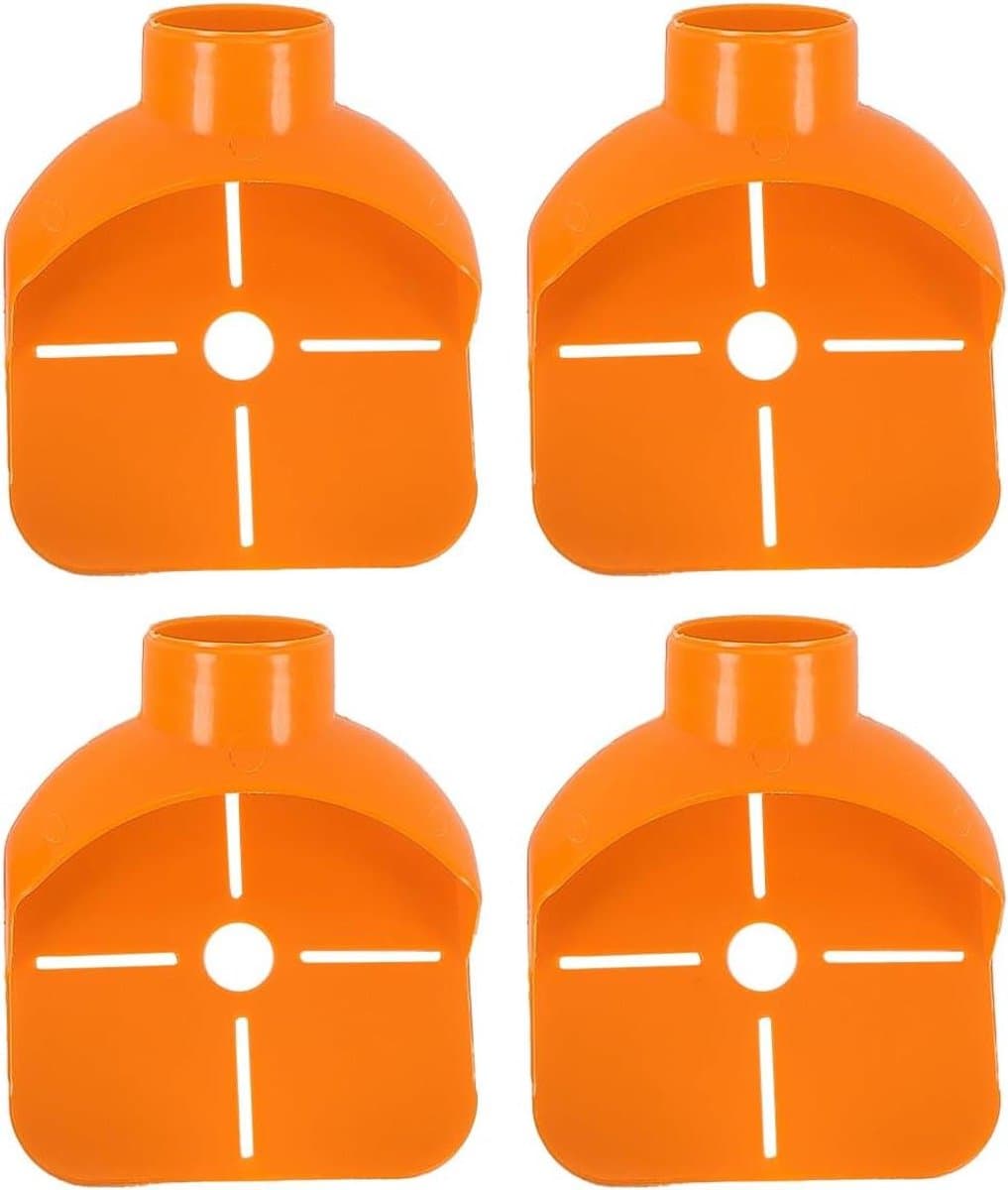 Boorstofzuiger Opvangbak - Gipsplaat Stofzuiger - Stofvrij Boren - Effectieve Stofafzuiging - Voor 35mm Mondstuk - Oranje — afbeelding 1