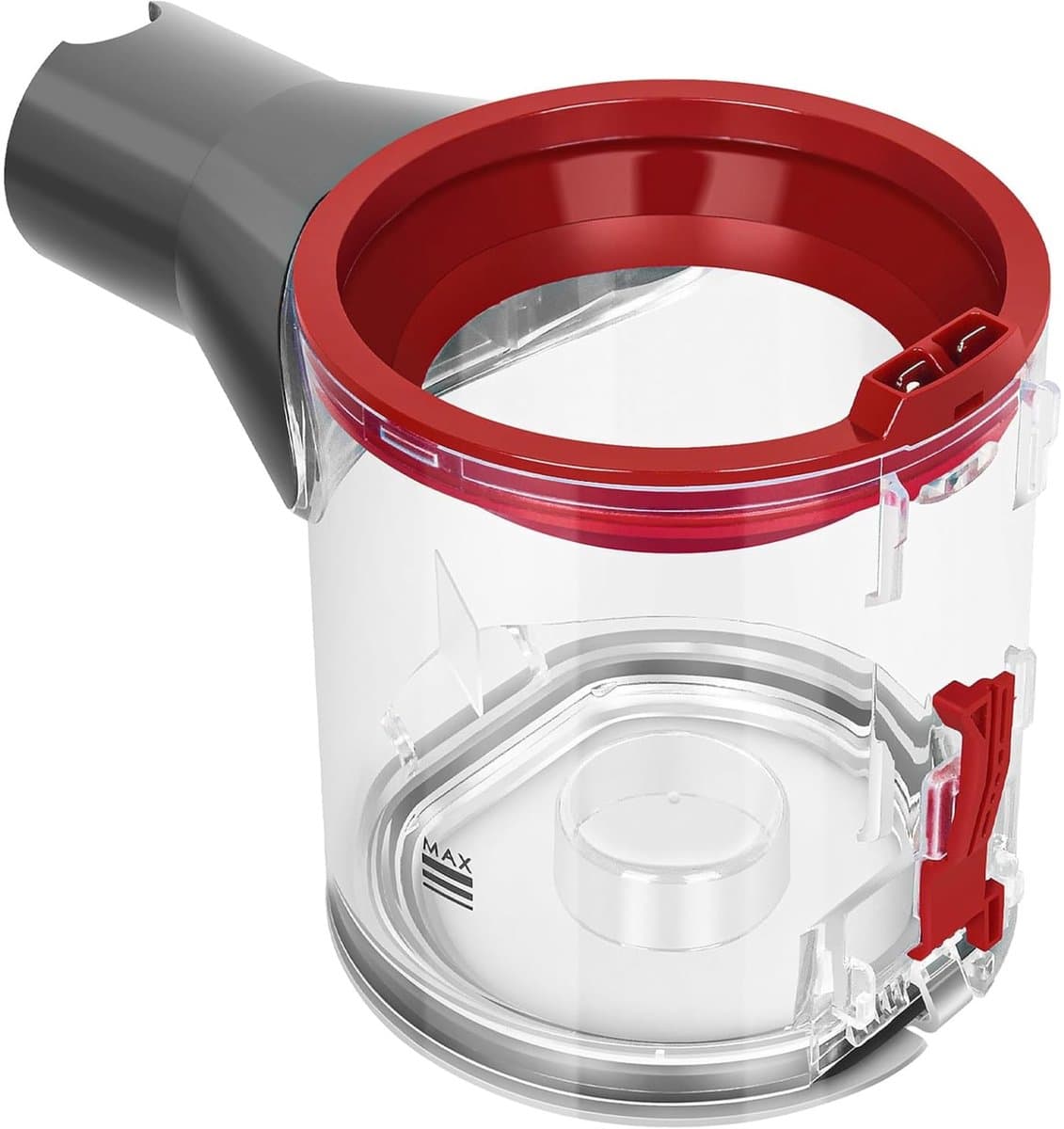 Stofemmer voor Dyson V7 V8 SV10 SV11 – Transparante Vervangende Stofcontainer – Handheld Draadloze Stofzuiger Accessoire – Afvalreservoir – 200x130mm – Eenvoudig te Reinigen – Reserveonderdeel — afbeelding 1