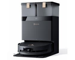 ECOVACS - DEEBOT X8 Pro omni - Stofzuig en dweilrobot (zwart) - 18.000 Pa zuigkracht- Zelfreinigende Robotstofzuiger met Warmwater – Dweilsysteem - Automatisch Leegstation - Geschikt voor dierenharen