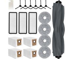 Cosensi - Accessoireset 20 stuks Dreame L20 Ultra - dweilpad stofzak hoofdborstel zijborstels filter reinigingsborstel reserveonderdelen