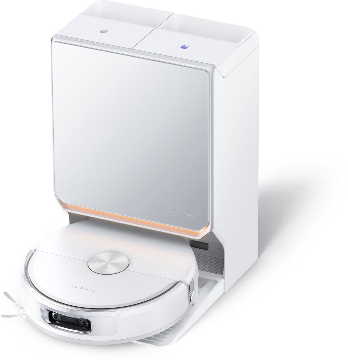 Narwal Flow 2 Robotstofzuiger met Dweilfunctie - 31.000 Pa - Zelfreinigend all-in-one Basisstation - Wit — afbeelding 1