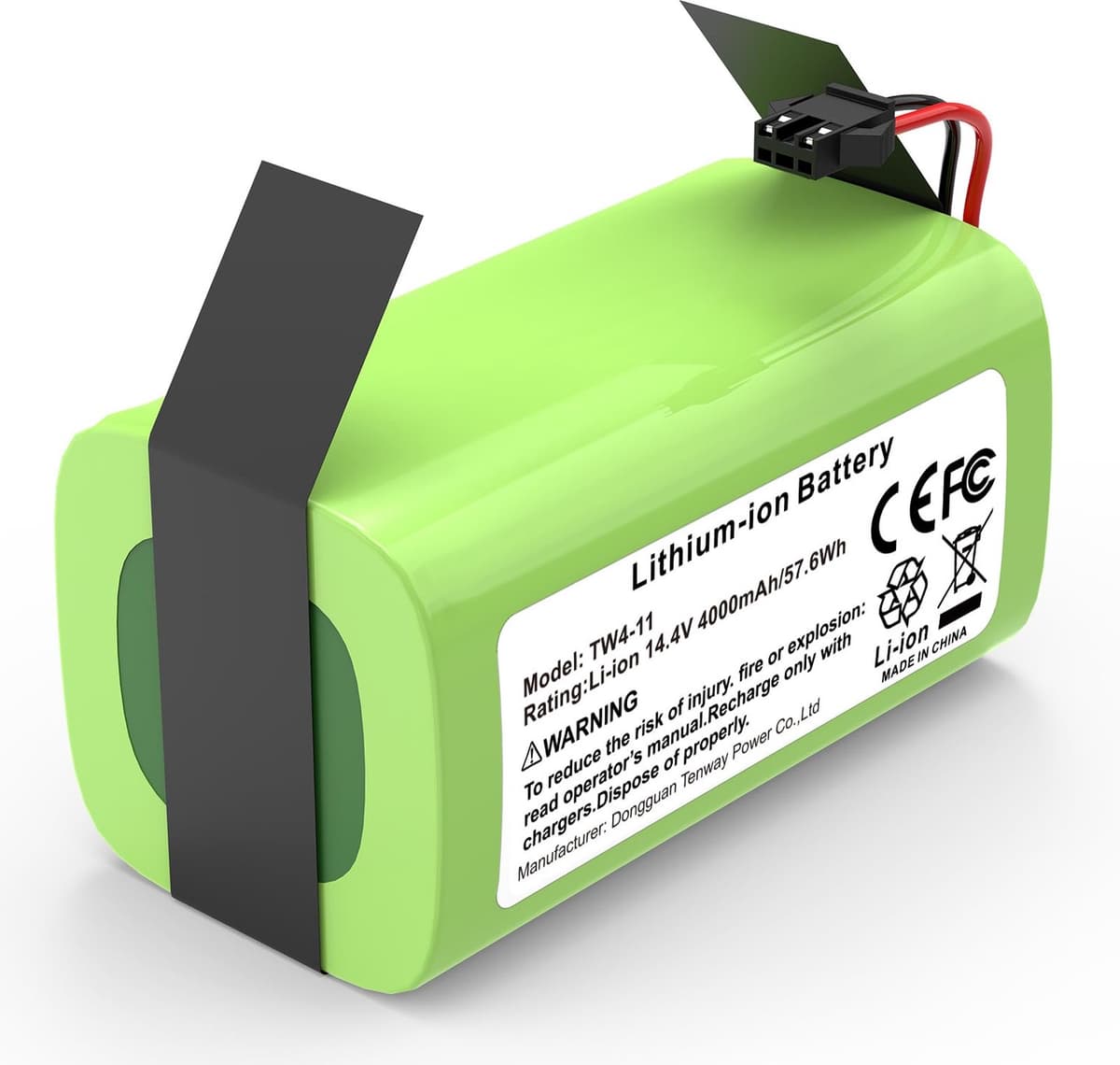 Vervangende Batterij voor Eufy RoboVac 14.4V 2600mAh — afbeelding 1