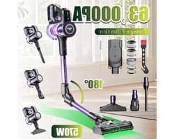 Yanhama H3 Wireless Vacuum Cleaner, Handheld Vacuum Cleaner, 7-level Filtration System, 180° Flexible Steering, Compatible with Multiple Accessories for Various Scenarios. Deep Cleaning Of Household, Pet Hair, Sofa And Floor