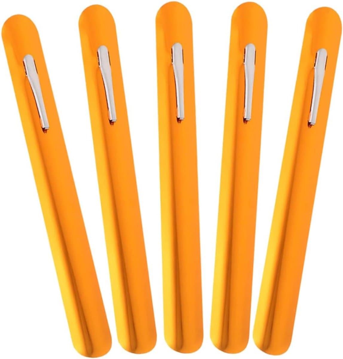 Kruimel Veegmachine - Tafelreiniger - Tafel Schoonmaken - Roestvrij Staal - 5 Stuks - Zilver — afbeelding 1