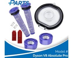 Dyson V8 Absolute Pro Onderhoudsset (Plus.Parts® alternatief voor 965661-01 / 967478-01)