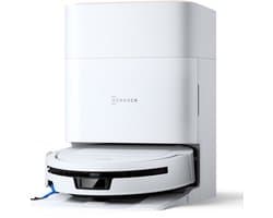 Ecovacs Deebot T90 Max Pro Omni – Robotstofzuiger Met Dweilfunctie – 40.000 Pa – 9,5 cm Ultradun – ZeroTangle 4.0 Anti-klit – Omni-Station – Wit