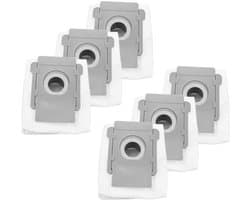 Stofzuiger zakken - geschikt voor iRobot Roomba i3 / i4 / i6 / i7 / i8 / E5 / E6 / S9+ / J7+ - Robotstofzuiger - Perfecte Pasvorm en Hoge Kwaliteit - 6 stuks