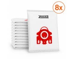 Stofzuigerzakken geschikt voor Miele FJM Compact C1 / C2 complete C1 - van Zedar - 8 stuks