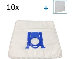 10x Stofzuigerzakken Geschikt Voor AEG VX4 Stofzuiger Modellen - Set Van 10 Zakken Met 2 Stuks Filter