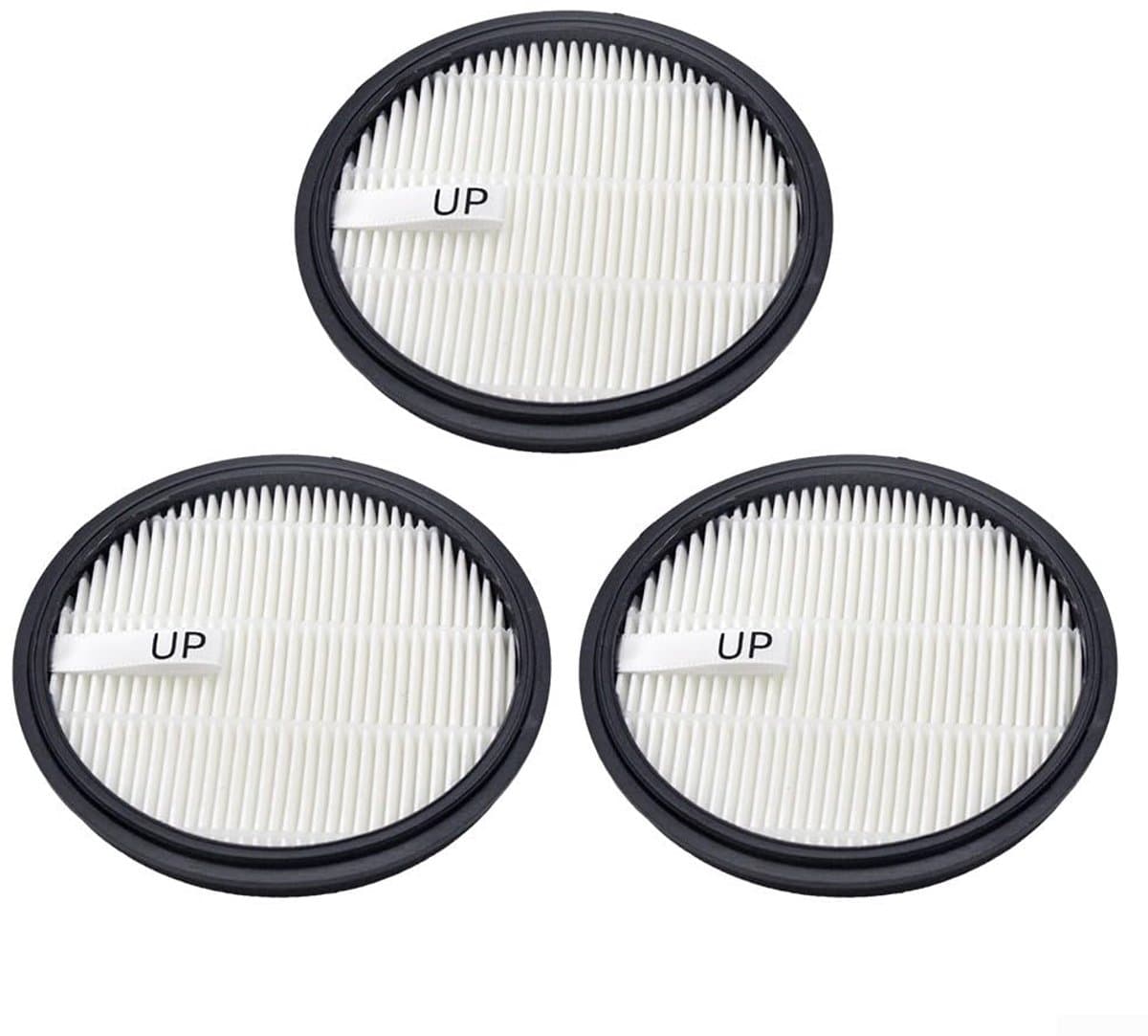 Geschikt voor-3 stuks HEPA-filtervervangingsfilters geschikt voor de Ultenic U12 Vesla krachtige draadloze stofzuiger, wasbare en herbruikbare HEPA-filters — afbeelding 1